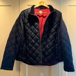 J. Crew Navy XXL Quilted Jacket